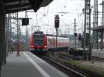 DB Regio Hessen S-Bahn Rhein Main 423 876-2 erreicht am 12.07.14 Frankfurt am Main Hbf