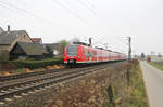 DB Regio 424 033 + 424 015 // Nenndorf; Ortsteil Hohnhorst // 30. November 2014