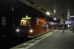 Triebwagen der BR 424 auf der S2 nach Haste in Hannover HBF am 14.03.2012.