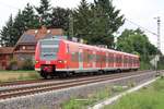 425 534 auf der Bahnstrecke Friedberg-Hanau bei Bruchköbel am 07.