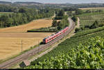 425 806-7 und 426 016-2 unterwegs bei Nordheim (Württemberg).