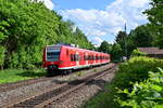 S2 nach Kaiserslautern am 30.5.2022 bei der Einfahrt in Neckargerach
