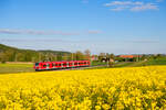 425 064 DB Regio als RB (Treuchtlingen - Würzburg Hbf) bei Ansbach, 31.05.2021