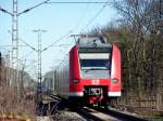 425 056/556 bei der Ausfahrt von Hckelhoven-Baal in Richtung Mnchengladbach u. Duisburg. Februar 2008