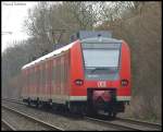 425 557-6 als 11071 (RB33) auf der Weg nach Aachen kurz vor Hckelhoven-Baal