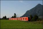 425 647/147 und 426 535/035 sind als RB nach Kufstein unterwegs.