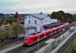 425 576 am späten Nachmittag des 16.10.2013 in Geilenkirchen.
Aufnahme vom Parkhausdach