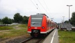 RB33 auf dem Weg von Lindern nach Heinsberg bei Regenwetter am 8.8.2014.