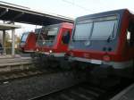 425er und 628/928 503 und 502 im Bahnhof Grevenbroich am 6.9.14.