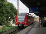 425 280-5 am 7. August im Bahnhof Hannover-Bismarckstraße auf der Fahrt nach Haste