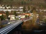 DB Regio 425 623-6 am 17.01.16 in Neckargemünd von einen Gehweg aus fotografiert 