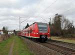 DB Regio Hessen 425 531-1 am 28.12.16 in Hanau West auf der KBS640