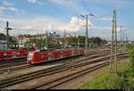 426 012-1 von DB Regio Baden-Württemberg als verspätete RB 19750 nach Schaffhausen (CH) verlässt ihren Startbahnhof Singen(Hohentwiel) auf Gleis 3.