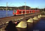 Regionalbahn auf der Ruhrbrcke in Wetter