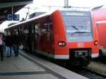 Am 20.12.2008 ist 426 510-4 gerade aus Schaffhausen eingetroffen und wird um 11:06 als RB 31346 wieder nach dort fahren.