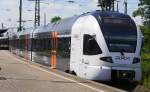 Eurobahn-ET 6.03 (428127), immer noch als RRX, in Neuss Hbf.