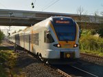 Eurobahn ET 6.03 führt eine Doppeleinheit des RE13 nach Hamm hier durch Korschenbroich. 20.4.2016