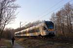 ET 7.03 (Eurobahn) in Überführung nach Hamm in Castrop-Rauxel, 17. Februar 2025