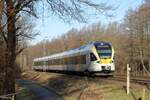 ET 7.09 (Eurobahn) als RE3 in Richtung Hamm Hbf in Castrop-Rauxel, 8. März 2025