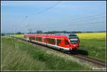 RE9 aus Sassnitz nach Rostock am 05.06.2010 Aufgenommen in Mnchhagen.