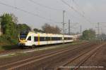 ET 7.04 (Eurobahn) als RE3 in Richtung Düsseldorf Hbf in Duisburg Schlenk, 12.