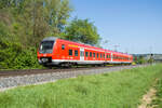 440 809-2 ist am 30.04.2024 als RB in Richtung Würtzburg/M. unterwegs.