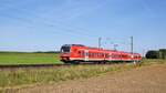 DB Regio 440 035-4/535-3 als RE 62 (11510)  Ems-Werre-Express  Löhne (Westf) - Rheine, es führt 440 535-3 (Melle, 27.08.2024).