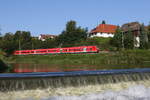 440 xxx aus München kommend am 224. August 2024 in Volkmannsdorf.