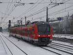 Der 440 025 am 14.02.2010 bei der Durchfahrt am Heimeranplatz. (Mnchen)