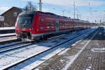 440 545-2 erreicht aus Richtung München den Bahnhof Plattling. 17.01.2016