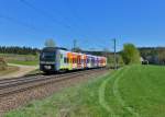 440 414 als Ag nach Landshut am 21.04.2015 bei Artlkofen.