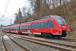 DB Regio Mittelhessenexpress 442 784 am 24.03.18 beim Lokschuppenfest in Treysa.