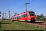 442 102 (Bombardier Talent 2) der S-Bahn Mitteldeutschland (DB Regio Südost) als S 37750 (S7) von Halle(Saale)Hbf Gl. 13a nach Halle-Nietleben überquert die Leipziger Chaussee in Halle (Saale) auf der Ostumfahrung für den Güterverkehr.
[21.5.2018 | 17:24 Uhr]