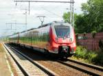 442 633 ist am 13.06.2014 Teil der RB14 nach Berlin-Schönefeld.