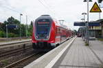 445 004 als RE nach Oranienburg am 17.06.2018 in Neustrelitz.