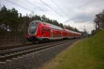 DB Regio Bayern Bombardier Twindexx 445 054 in Hanau Rauschwald