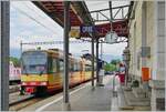  Wann fährt der nächste Zug?  Diese an und für sich gängige Frage konnte am Bahnhof von Orbe lange Zeit nicht beantwortet werden, doch nun zeigt dies Bild die Antwort: Der