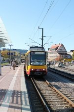 Hier steht ein Triebzug der AVG als S41 nach Freudenstadt Hbf am 15.10.