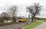 VBK 590 // Aufgenommen zwischen den Stationen Langensteinbach Schießhüttenäcker und Reichenbach bei Ettlingen.