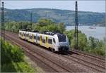 Bahn am Mittelrhein.