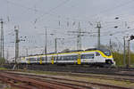 Siemens Mireo 463 522-3 verlässt den badischen Bahnhof. Die Aufnahme stammt vom 13.04.2021.