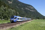 430 309 auf dem Weg nach Kufstein am 29. Juni 2023 bei Niederaudorf.