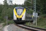 S-Bahn Breisgau, unterwegs auf der Dreiseenbahn von Seebrugg nach Breisach, am 06.07.2020 bei Aha.