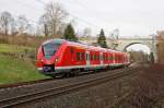 Triebzug 1440 807-4 von Alstom Coradia Continental am 06.01.2015 in Witten.