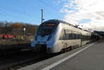 DB S-Bahn Mitteldeutschland 1442 111 als S 37570 (S5) nach Halle (S) Hbf, am 28.11.2016 in Altenburg.