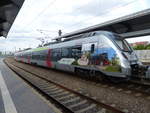 abellio 9442 612 als RE 74512 aus Halle (S) Hbf, am 06.07.2019 in Erfurt Hbf.