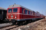 Nach seiner Rückkehr von der Schweizer OeBB steht am 23.01.1994 der 1935 für die DRG gebaute 425 420 im Bw. Tübingen. 