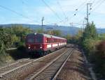 ET 25 als Sonderzug nach Neustadt (Weinstrae) HBF zum dortigen Bahnhofsfest.