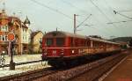 425 106-2 trifft im Mai 1978 in Reutlingen West ein