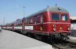 ET 425 120 der SVG, zu Besuch im DB-Museum Koblenz-Lützel am 29.3.14.